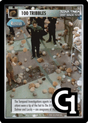 100 Tribbles - Rescue (Blue)